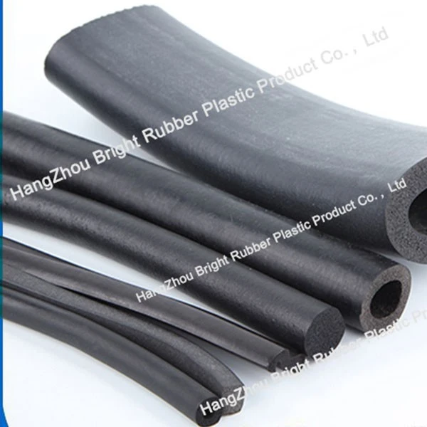 Custom Size Silicone Foam Strip Extruded Round/square Flat Silicone Sponge Foam Rubber Seal Strip