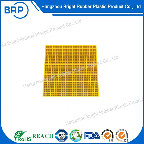 High Strength Glass Fiber Reinforced Plastic (GRP FRP) Grating Custom Cutting Processing Service Available