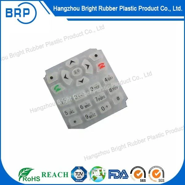 Screen Printing Rubber Keypad Prototype Silicone Button