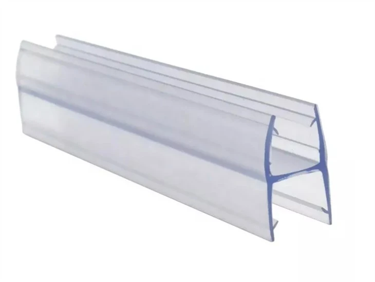 China Factory	H Shape PVC Plastic Seal For Glass Door Enclosure